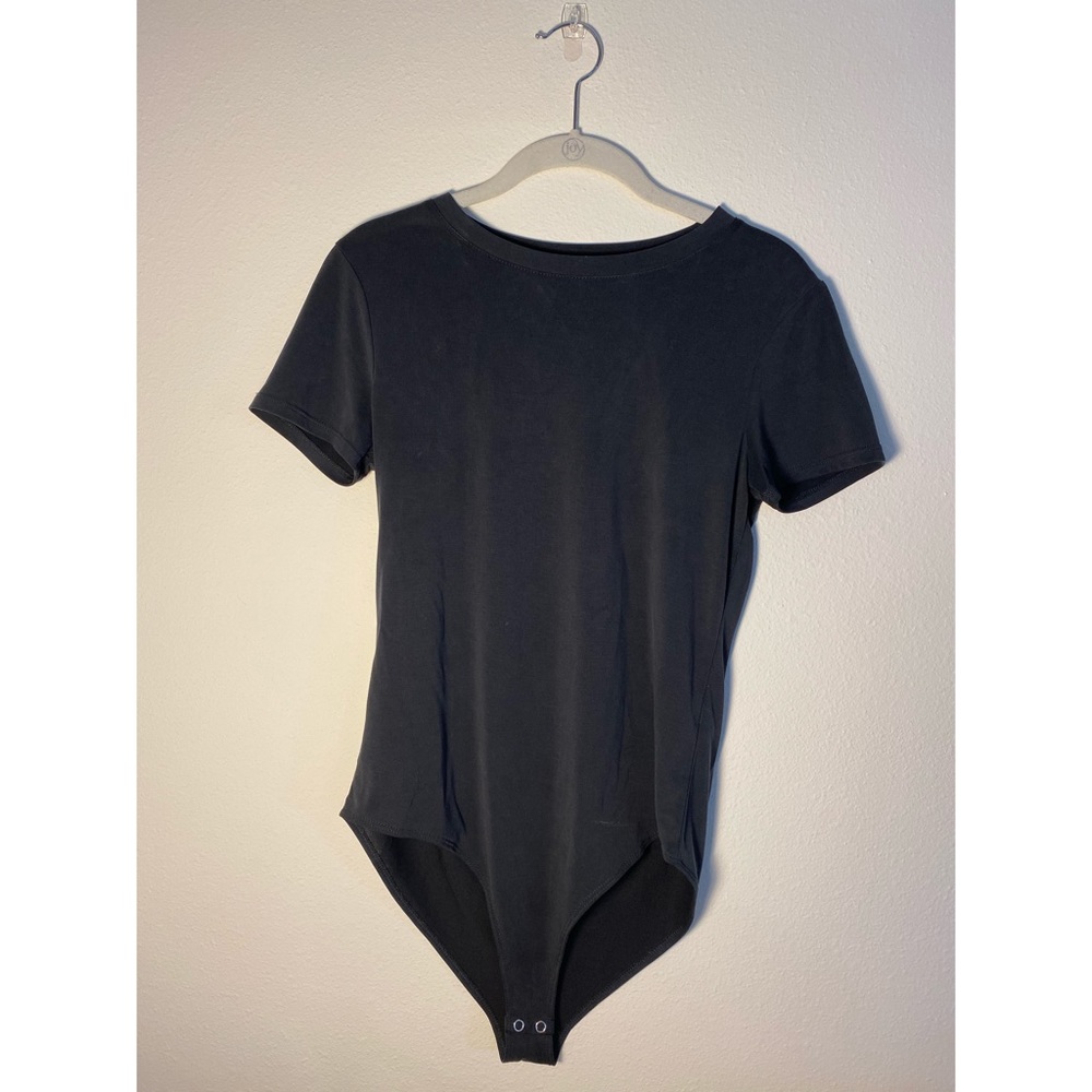 Gray body suit